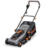 DOVAMAN LA36A Elektro Rasenmäher 1500W, 36cm Schnittbreite, 95% Fangrate, 6-Fach Schnitthöhe, 40L Fangkorb, 2-in-1 Mulchen & Sammeln, klappbarer Handgriff, ideal für Garten & Rasenpflege