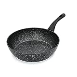 Blackmoor Home 66919 66199 Sauteuse aus geschmiedetem Aluminium, 28 cm, Schwarz