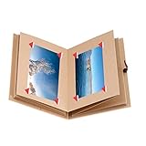 DIY Fotoalbum Selbstklebealbum, Ballonmuster Fotoalbum Zum Selbstgestalten Sammelalbum, Geschenke Zum Valentinstag, Jahrestag