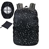 Regenfester Rucksackschutz – langlebige tragbare Taschenabdeckung | Leichte, wasserdichte Ausrüstung für Rucksackreisen, Radfahren, Jagen, Angeln, Bergsteigen, Outdoor-Sport, Wanderausflüge und Reises