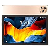 ciciglow 10,1-Zoll-FHD-Tablet, 8 GB RAM, 256 GB ROM, Octa-Core-CPU, Dual-Kamera, 5G-WLAN, 4G-LTE-Tablet mit Hülle und BT-Tastatur (EU-Stecker)