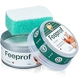 Feeprof Putzstein– Natürliche Universal-Reinigung für Haushalt, Küche & Bad, mit Abperleffekt, stark gegen hartnäckige Flecken, 400g inkl. Doppelschicht-Schwamm