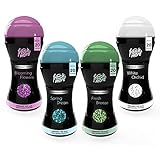 Fresh & More Wäscheparfüm Perlen Duft-Set - 4x 210g - Mix Paket - Wäscheduft für Langanhaltende Frische - Ideal Für Alle Textilien & Waschmaschinen