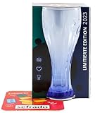sefrado Bundle Exclusiver Untersetzer kompatibel mit 1 x Cola Glas Nachtblau McDonalds 2023 - Sammel Gläser