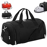 CS COSDDI Sporttaschen für Damen und Herren, 45L Reisetasche Travel Bag mit Schuhfach und Nassfach Weekender Travel Gym Tasche Duffle Bag Fitnesstasche für Herren Damen