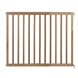 reer Türgitter und Treppenschutzgitter, Baukasten zum Zusammenbauen, zum Schrauben, ausziehbar 63-103,5 cm, Natur