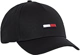 Tommy Hilfiger Unisex Cap TJU Flag Basecap, Schwarz (Black),...