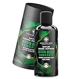 Natürlicher Saunaaufguss Zirbelkiefer und Melisse | RE GENERATE |100ml | Saunaöl | Saunaduft | CristinenMoor® Sauna Aufgussmittel