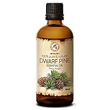 Latschenkieferöl 100ml - Pinus Mugo Leaf Oil - Österreich - Natürlich Ätherisches - Guten für Sauna - Aromatherapie - Aroma Diffuser - Raumduft - Duftlampe - Weihnachtsbaumduft