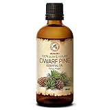 Latschenkieferöl 100ml - Pinus Mugo Leaf Oil - Österreich - 100% Natürlich Ätherisches - Guten für Sauna - Aromatherapie - Aroma Diffuser - Raumduft - Duftlampe - Weihnachtsbaumduft