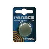 Renata CR 2450 3V Lithium Knopfzelle Batterie DL 2450, ECR 2450, BR 2450 (2 X CR 2450)