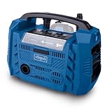 Scheppach Akku-Kompressor Airforce 6 20V Hybrid Kompressor | Luftleistung 21 L/min | Hochdruckschlauch 75cm | 3 Antriebsarten | USB-A & USB-C Anschluss | 20V-IXES-Serie | Ohne Akku & Ladegerät