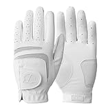 Wilson Grip Plus Damen-Golfhandschuhe, Verbesserte Leistung, Sicherer Grip, Ideale Passform, Robuste Konstruktion, Weiß, Größe M (Linke Hand)