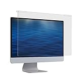 WLWLEO Desktop Computer Displayschutzfolie Anti-Blaulicht-Schutzfilter Lindert Augenbelastung, Anti-Scratch, Acrylschutzfolie für 17 '- 28' Computer-TV-Monitore Bildschirm,27' 620 * 370