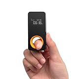 HOTO Laser Entfernungsmesser 30 m, ±2 mm Genauigkeit, Digital Laser Maßband Laser-Messgerät mit Bluetooth & OLED Display, USB-C Aufladung, m/ft/in Umschaltung, 7.3×3.3×1.7 cm, Zeigefingerring Design