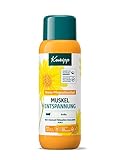 Kneipp Aroma-Pflegeschaumbad Muskel Entspannung - Badezusatz mit wertvollem Extrakt der Arnika & natürlichen ätherischen Ölen aus Cabreuva, Rosmarin & Pinus-Arten - wärmendes Badeerlebnis - 400ml