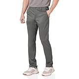 Amazon Essentials Herren Golf-Stretchhose, Schmale Passform, Grau, 36W / 32L