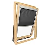 Isolierrollo für Velux Dachfenster (Anthrazitgrau, MK06)