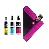 Latex Pflege PREMIUM SET - Latexpolitur Perfect SHINE SPRAY - Special WASH LATEX Waschmittel - WIPE Latexpoliertuch Small - Latexanziehhilfe EASY GLIDE SPRAY