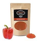 Sonnengold Gewürze - 350g Premium Paprika edelsüß aus Spanien - 100-120ASTA -Explosiver Geschmack - Meisterqualität seit 1855 - Handverpackt in umweltfreundlicher Verpackung