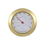 Edelstahl Zigarren Feuchtigkeitsmesser Mini Hygrometer Thermometer Taschenzigaretten Feuchtigkeitsdetektor Heimbüros Sauna Thermometer Und Hygrometer Messgerät