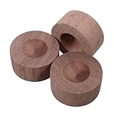 NOLITOY 3 Stück Holz Aromatherapie Diffuser Kompakter Passiver Duftzerstäuber für Ätherische Öle Natürlicher Holzduftspender für Zuhause Büro Yoga Spa Tragbar Elegantes Design Vielseitig