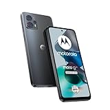 Motorola Moto g23 Smartphone (6,53'-HD+-Display, 50-MP-Kamera, 8/128 GB, 5000 mAh, Anroid 13) Matte Charcoal inkl. Schutzcover [Exklusiv bei Amazon]