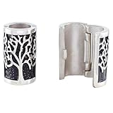 Bartperlen Haar Open-Close Vikings Edelstahl 316L Flechtperlen Dreadlocks Haarschmuck Haarschmuck Baum des Lebens