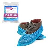 ARNOMED® Schuhüberzieher Einweg 100 Stück [WASSERDICHT] -...