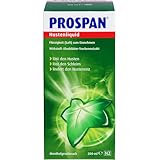 Prospan® Hustenliquid (200ml) – Hustensaft für Erwachsene – gesteigertes Wirkempfinden dank erfrischendem Mentholgeschmack – lindert Husten & bekämpft Symptome – stark gegen Husten & Bronchitis