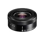 Panasonic H-FS12032E LUMIX G Vario Standardzoom 12-32 mm F3.5-5.6 ASPH. Objektiv (24-64 mm KB, O.I.S. Bildstabilisator) schwarz