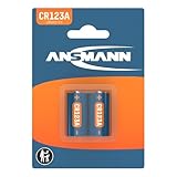 ANSMANN Lithium Batterie CR1234A 3V, 2 Stück, CR17345, Spezialbatterie Rundzelle, ideal für Garagentoröffner, Alarmanlage, Überwachungssystem