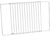 Rosenstein & Söhne Backofengitter: Universal-Backofenrost, ausziehbar von 35-61 cm, 32 cm tief (Ofengitter, Backofen Gitterrost, verschiedene Größen)