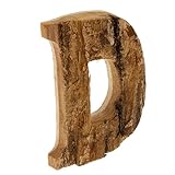 Handgefertigte Holzbuchstaben, Türnummern, Alphabet, Buchstabe, schwebende Adresse, Name D, Buchstabe D
