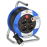 Brennenstuhl Garant Kompakt Kabeltrommel/Kabeltrommel mit 4...