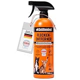 PetStandard Enzymreiniger – [EFFEKTIVER GERUCHSNEUTRALISIERER] mit Fokus auf Flecken | Tiefenreinigung für Hunde- & Katzenurin | Extra Schaumkraft | Made in Germany | 750ml