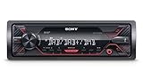 Sony DAB+ Autoradio DSX-A310DAB mit USB, FM/AM, AUX (rote Beleuchtung), ohne DAB+ Antenne