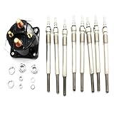 Magnet Des Glow Plug & Relays Für 7 3L F -250-350 -450-590 -600 DY838 DY861 1825908C1 1825931C1 1825931C2 F4TZ12B533A Glow Plug Entleger Tool Kit Ein