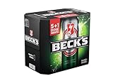 BECK'S Pils Dosenbier, 5+1 gratis Dosen-Set, EINWEG (5+1 x 0.5 l), Pils Bier