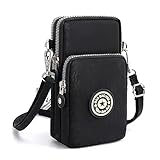 DuoLmi Umhängetasche Damen Klein, Crossbody Tasche für...