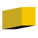 40 Gelbtafeln gegen trauermücken, Fliegenfalle gelbsticker Klebrige Insektenfallen, fruchtfliegenfalle Kirschfruchtfliege raupenleim pflaumenmadenfalle,Falle für Weiße Fliegen, Thripse zuverlässig