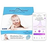 Easy@Home Kinderwunsch 50 x Ovulationstest Fruchtbarkeitstests für Eisprung – Unterstützt durch die kostenlose Premom Ovulation APP, 50 LH Tests