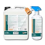 INOX® Flächendesinfektionsmittel 5+1L – Alkoholische Flächendesinfektion für alle glatten Oberflächen – Hochwirksames Desinfektionsmittel für Flächen
