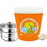 Multi-Purpose Coconut Oil Cleaning & Polishing Paste, Kokosnuss Öl Reinigungs- und Polierpaste, Ceranfeldreiniger, Backofenreiniger, Grillreiniger, starkes Reinigungsmittel für Küche