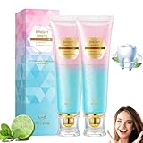 Radiant Whitening Zahnpasta, 100g Nicotinamid Whitening Zahnpasta, Zahnpasta Weisse Zähne Zahnschmelzreparatur, Niacinamid Zahnpasta für Tiefenreinigung, Intensive Aufhellung, Frischer Atem (2)