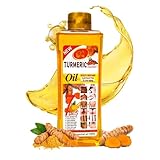 Altherona Turmeric Oil, Ätherisches Kurkumaöl, Feuchtigkeitsspendend und Nährend 7 Tage Körperöl mit Curcuma Extrakt, Kurkumaöl, Pflegendes Haut- und Körpermassageöl, 200 ml