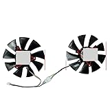 YLGOZFM Laptop-Ersatzteile 2 stücke Lüfter 85mm 4pin GFY09010E12SPA GA91S2H Für Zotca GTX1060 6GB GTX 1070 Grafikkarte Fan(40mm)
