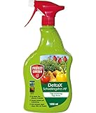 PROTECT GARDEN DeltaX Schädlingsfrei AF, gegen Zünsler, Raupen, Käfer und Blattläuse für Gemüse und Zierpflanzen, 1 Ltr.