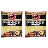 ITA-SAN Sushi Ingwer WEIß/WHITE GINGER FOR SUSHI 1kg Abtropfgewicht (Packung mit 2)