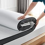 LINSY HOME Matratzentopper Gel Topper 90x200cm,7,5cm Höhe Topper aus Gel Memory Foam, H2&H3 Härte Gel Matratzentopper, mit Waschbaren Bezug